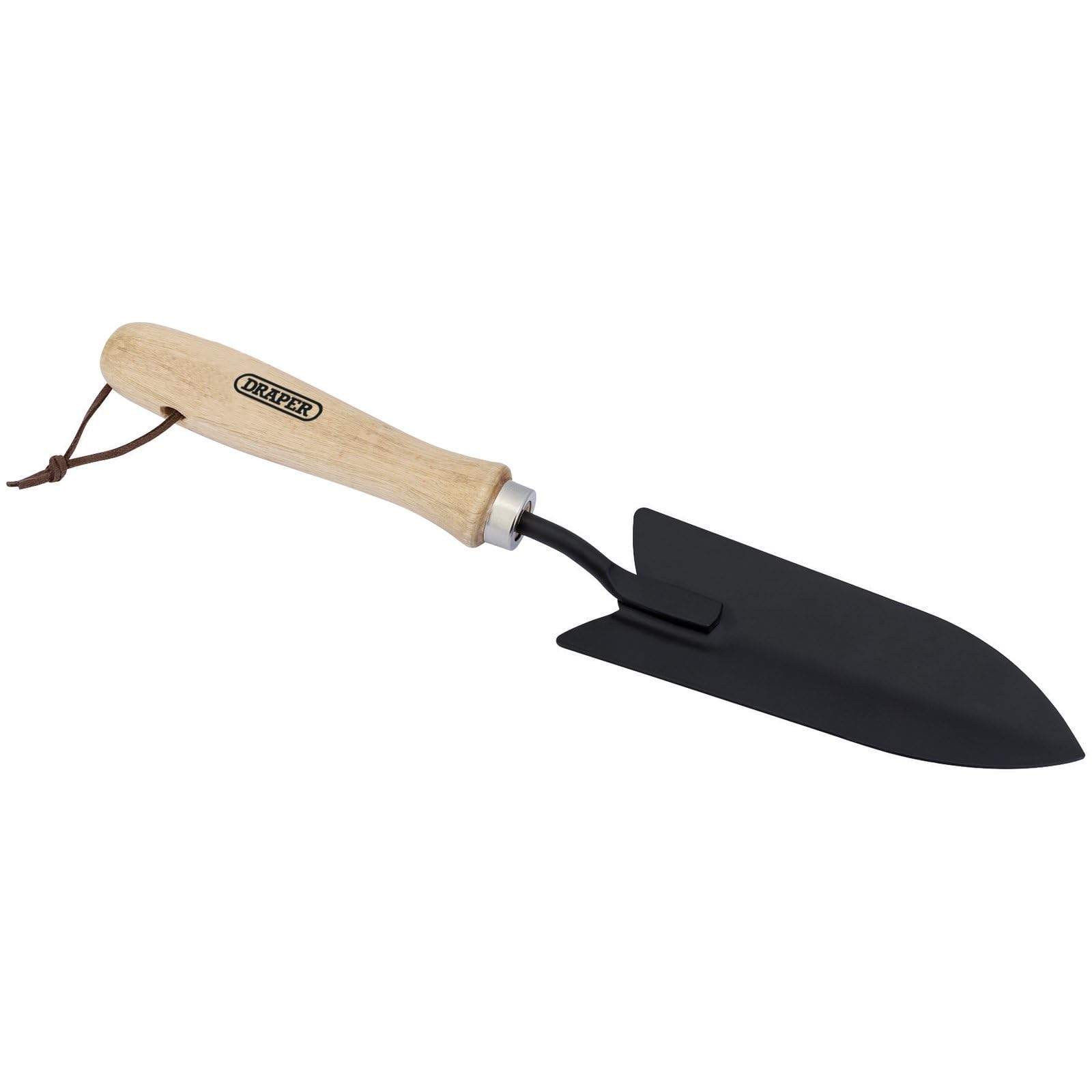 Draper 83992 Carbon Steel Transplanting Trowel with Hardwood Handle