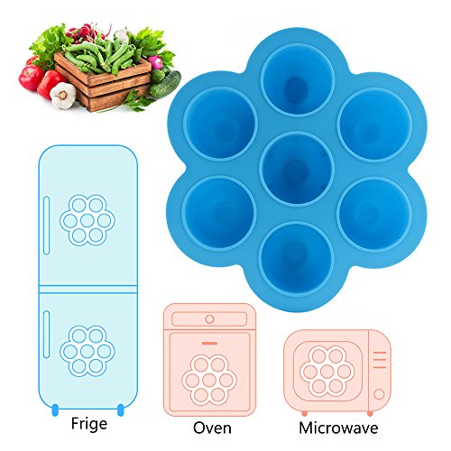 image for Hattomen Silicone Egg Bites Molds, 2 Pack Silicone Egg Bites Molds for