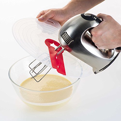 12-Inch Mixer Splatter Guard Egg Bowl Whisks Screen Cover Baking Splash Guard Bowl Lids Kitchen Cooking Tools