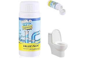 Drain Foam Cleaner, 2026 Upgrade Powerful Sink Foam Cleaner, Septic Safe Pipe and Odor Remover, Pipe Clog Remover (1)