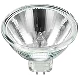 OSRAM SYLVANIA GIDDS-645616 Tru-Aim Halogen Flood Lamp, Mr16, 50W, Gu5.3 Bipin, Uv Filter, Dichroic, 10 degree Beam Angle