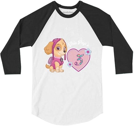 paw patrol 3rd birthday outfit girl