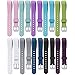 Fitbit Alta Accessories, HWHMH Mixed Color Silicon Fastener Ring / Silicone Replacement Bands for Fitbit Alta Wristband - Fix the Clasp Fall Off Problem - (Note: Tracker NOT included) (10 Pack Bands)