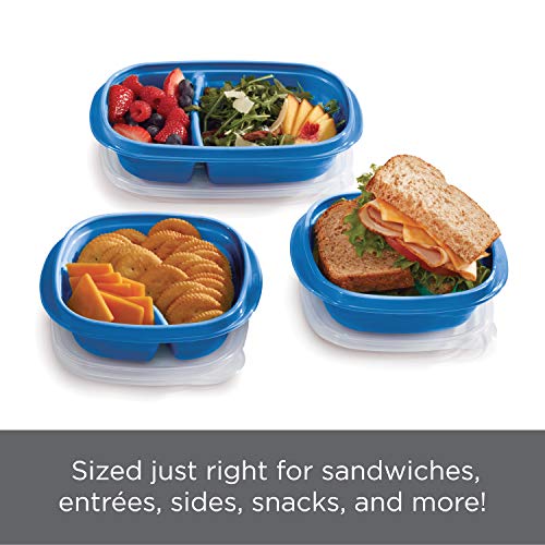 Rubbermaid 50Piece Food Storage Containers with Lids for Lunch, Meal