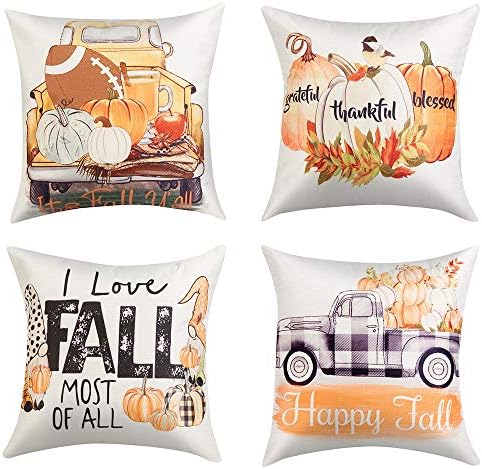 fall pillow covers 16x16