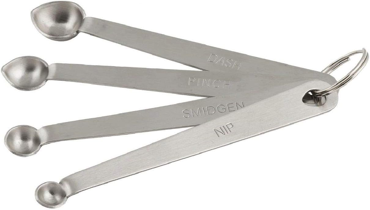 Boxlike 9 Shop Spoons Stainless Steel Pinch Dash Smidgen Mini Measuring