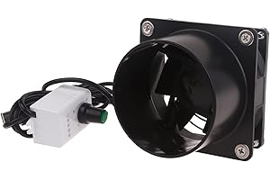 FPOUT USB Adjustable Speed Solder Smoke Absorber Fume Extractor Fan with Pipe Tube Ventilation