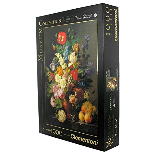 Clementoni Bowl of Flowers 1000 Piece Jigsaw Puzzle