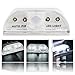 HappyCell Keyhole Light Lamp, PIR Infrared IR Wireless Auto Sensor Motion Detector Door Keyhole 4 LED Light lamp Stick-on Anywhere Tap Lights (Battery Operated)