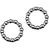 CYCLEZ 5/16 x 12 Premium Bicycle Bottom Bracket Bearings for Beach Cruisers, BMX, Lowrider Bikes or 1-Piece Cranks Replacement Bearings, Made in USA Set of 2