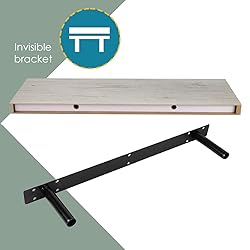 Home Basics MDF 30" Floating Wall Shelf
