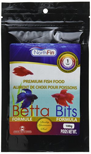 NorthFin Betta Bits 1mm Pellet 100 Gram Package