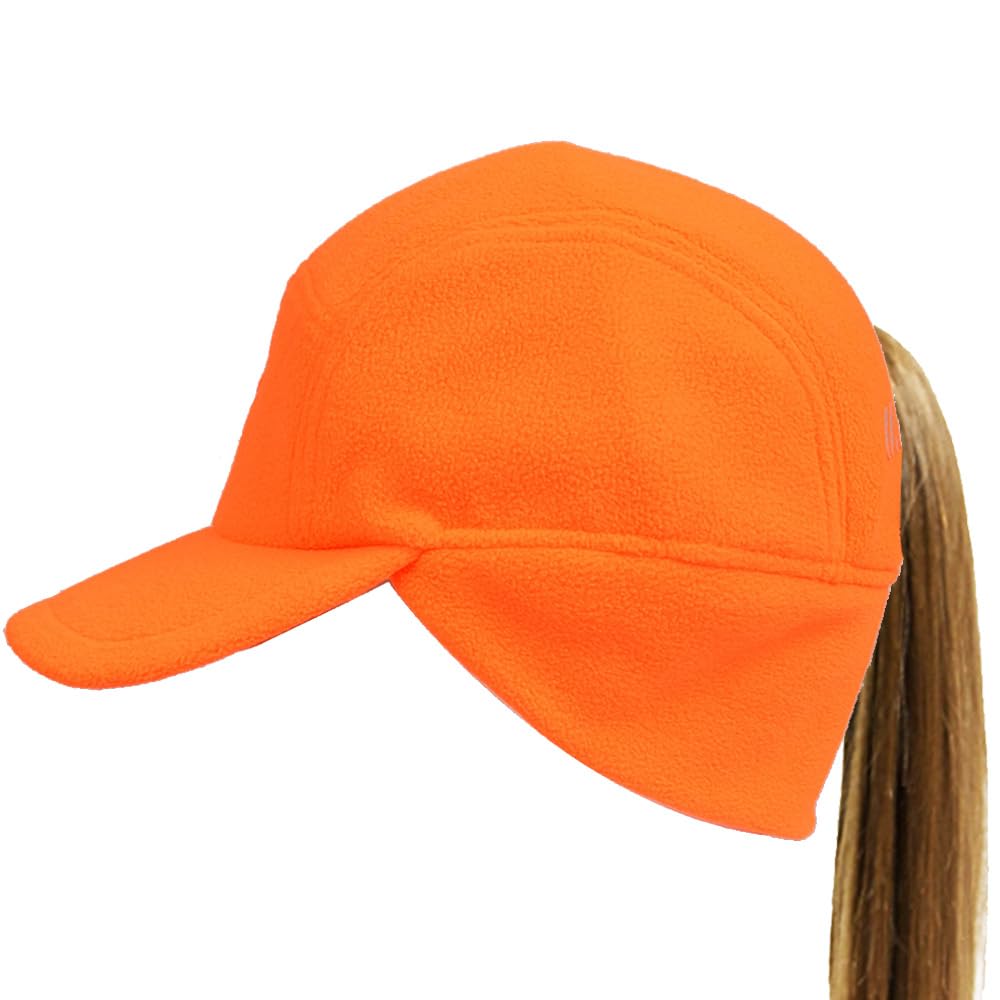 Fleece Hat Baseball Cap With Hole For Ponytail Womens Athletic