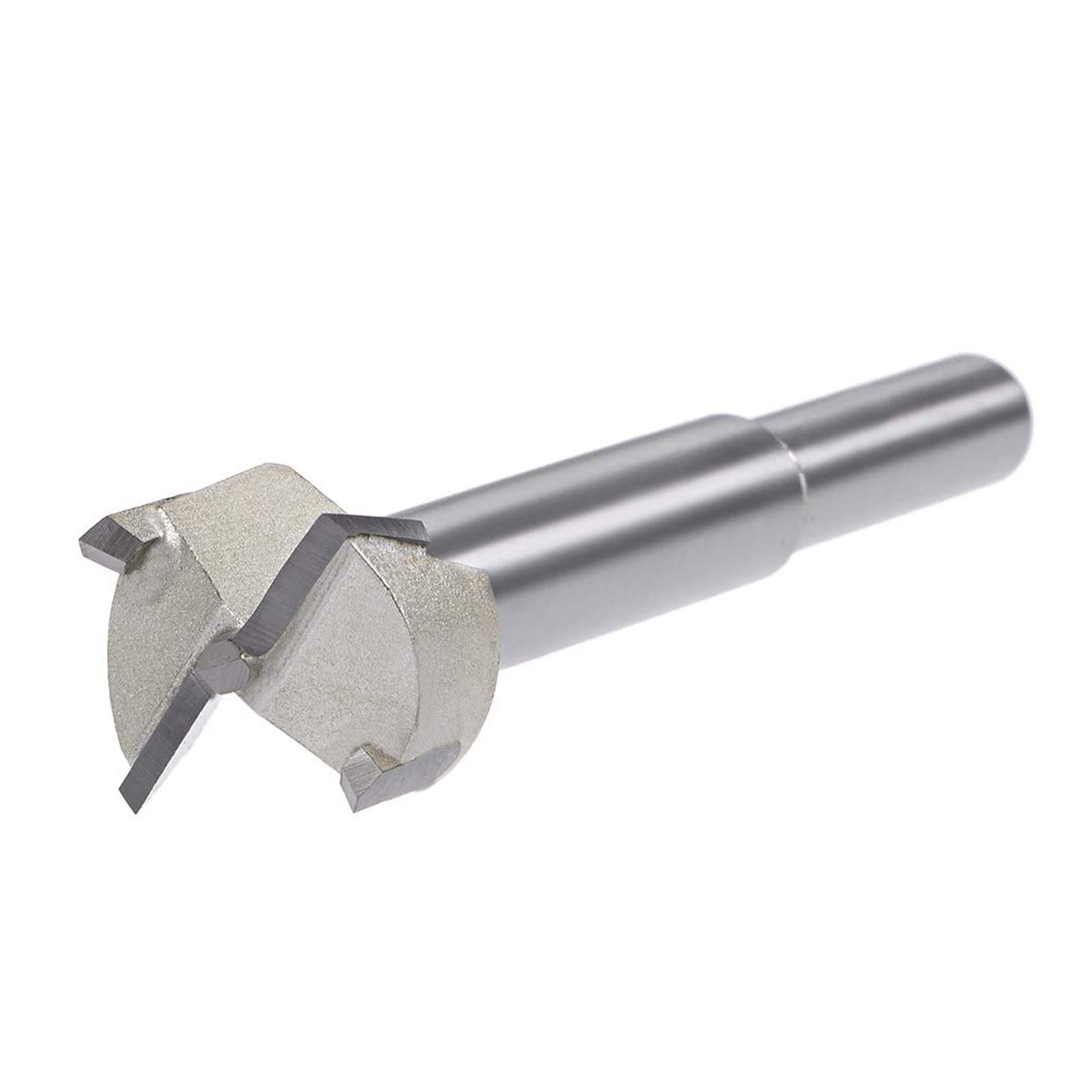 TA-VIGOR 21mm Forstner Drill Bit, Tungsten Carbide Wood Hole Saw Auger Opener for Woodworking Hinge Hole Drilling Boring Bit Cutter(Beige, Silver Tone)