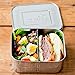 LunchBots Deep Duo Stainless Steel Food Container - Features a Removable Divider to Create 1 or 2 Sections - Great for Tall Sandwiches or Big Salads - Eco-Friendly, Dishwasher Safe and BPA-Free