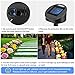 MMHF Outdoor Solar Garden Stake Lights,Upgraded LED Solar Powered Light with 6 Rose Flowers, 3 Pack Colorful Waterproof Solar Decorative Lights for Garden, Patio, Backyard (White＆Pink＆Yellow)