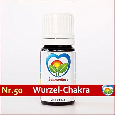 Energetische & feinstoffliche Sonnenglobuli Nr. 50 WURZELCHAKRA von Sonnenherz - Informierte Globuli, Globulis, Lichtglobuli