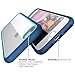 SUPCASE Unicorn Beetle Style Case for iPhone SE 3 (2022), iPhone SE 2020, iPhone 7, iPhone 8, Premium Hybrid Protective Clear Case (Navy)
