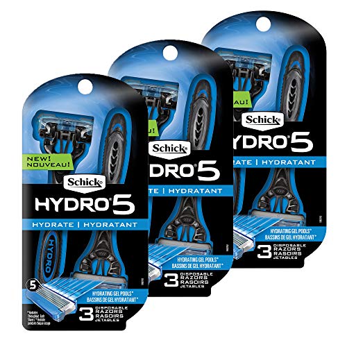 Schick hydro 5 disposable razors Clearance