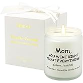 Lihome Mothers Day Gifts for Mom from Daughter Son, Funny Mother's Day, Birthday, Thanksgiving, Christmas Gifts, Vanilla Coconut Candles
