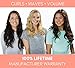 Heatless hair styler by CharlieCurls best no heat curls & waves overnight or in hours easy 1 minute install, flexible rod roller sleep in or wear outside styler curler long or medium hair girls women