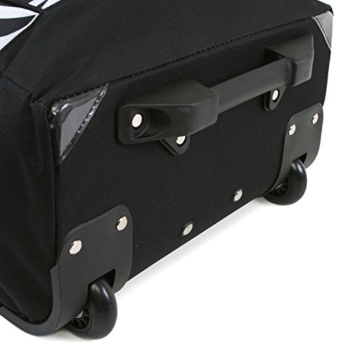 Pacific Coast Signature Large Rolling Shopper Tote Bag, Zebra, One Size