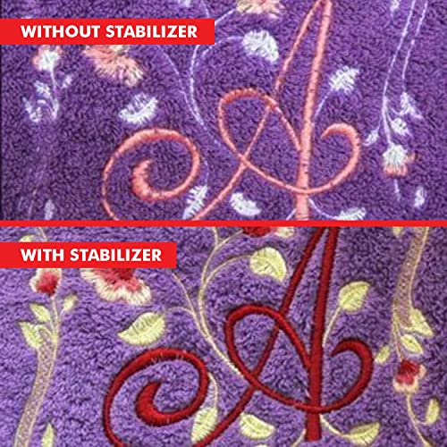 Superpunch WashAway Water Soluble Stabilizer for Embroidery 9 inch x