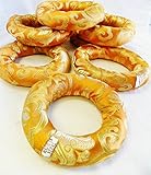F690 Silk Brocade Ring Cushion Pillow for Tibetan Singing Bowl Hand Made in Nepal