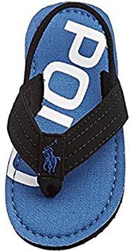 Ralph Lauren Polo Theo Logo Black/Royal (TD) Size 7 D(M) US