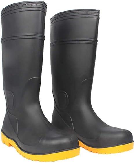 Amazon Co Jp Zyfxz メンズウェリントスーツ安全 アンクルブーツ スチールトーキャップとスチール製ミッドソールメタルワークシューズ 防水レインブーツ簡単拭き取り旅行用の清潔な丈夫な靴 安全靴 Size 39 ホーム キッチン