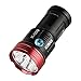KUWAN® Super Bright 5000 Lumens 9x CREE T6 LED Flashlight Torch 3 Modes Waterproof for Outdoor Hiking Camping Hunting Powered by 4x 18650 Rechargeable Battery And Charger