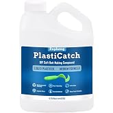 Eupheng Medium Formula Plastisol for DIY Soft Fishing Lures | Fishing Lure Making Plastic Rubber, Crystal Clear, Low Odor, Non Yellowing, Easy Heating