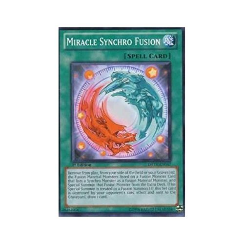 Yu-Gi-Oh! - Miracle Synchro Fusion (DREV-EN057) - Duelist Revolution - Unlimited Edition - Common