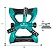 GrowGreen Garden Sprinkler, 360° Rotating Lawn Sprinkler with a Large Area of Coverage - Adjustable, Weighted Gardening Watering System