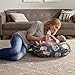 Boppy Boutique Newborn Lounger Cover, Gray Floral