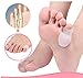 2 Pairs Little Toe Separator, Little Toe Guard (Tailor's Bunion) - Shield Spacers -Fast Pain Relief