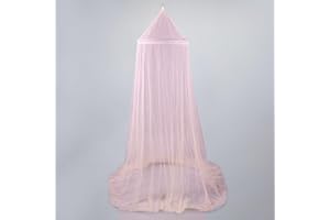 Unrsal Ciel de lit dôme Moustiquaire à suspendre pour hamacs de lit simple à king size Intérieur