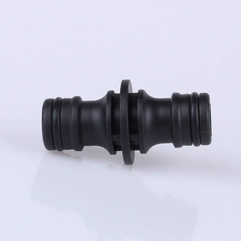 Topways® 6 Pack Double Male Hose End Connector Extender for Join Garden Hose Pipe Tube, T Double Male 6 Pack, Klein - Image 4