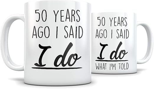 50th anniversary gifts for men