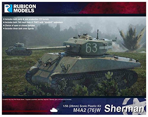 M4A2(76)W Sherman (1:56th scale / 28mm)