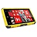 For Nokia Lumia 820 Cellularvilla™ 3pc 3rd Gen Hard and Soft Grey/Yellow Kickstand Case with Holster Clip (Only Fit Nokia Lumia 820) (Grey/Yellow)