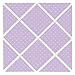 Sweet Jojo Designs Purple Polka Dot Fabric Memory/Memo Photo Bulletin Board for Mod Dots Collection