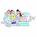 Art Impressions Comfy on The Couch Rubber Stamp