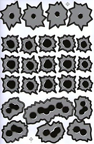 Bullet holes Car Sticker Racing Motorcross Decal Motorcycle Truck Graphic Logo Bicycle Bike Stickers