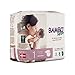 Bambo Nature Premium Baby Diapers, Size 1, 168 Count (6 Packs of 28)