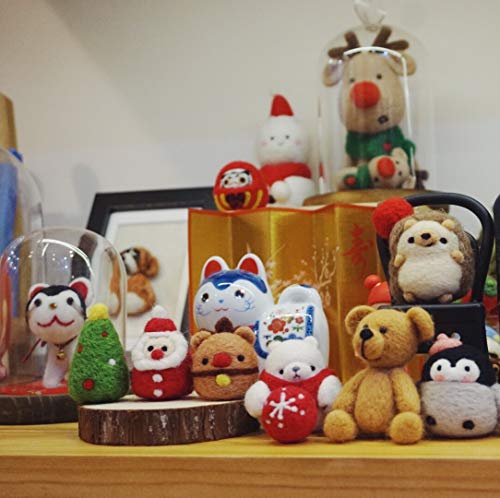 6 WOOLQUEEN+Animal+Needle+Felting+Character