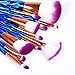Ameauty Makeup Brushes, 12PCS Makeup Brush Set - Professional Face Eye Lip Makeup Brush - Eyeshadow Eyeliner Eyebrow Foundation Blush Concealer Blending Powder Liquid Cream Cosmetic Makeup Brush Kit