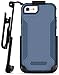iPhone 8 Tough Belt Clip Case - Encased American Armor² with Built in Screen Protector, (Heavy Duty) Rugged Case with Holster Clip for Apple iPhone8 4.7