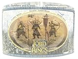 2004 - New Line / Play Along - Lord of the Rings : Armies of Middle Earth - The Legions of Haradrim Set : w/ Haradrim Warrior / Archer / Standard Bearer - Soldiers & Scenes - Battle Scale Figures - Out of Production - Limited Edition - Collectible