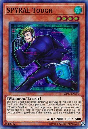 Yu-Gi-Oh! - SPYRAL Tough - OP07-EN005 - Super Rare - Unlimited Edition - OTS Tournament Pack 7